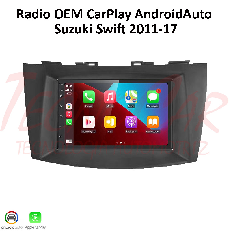 RADIO SUZUKI SWIFT  2011-2017 CARPLAY  / ANDROID AUTO / 7"